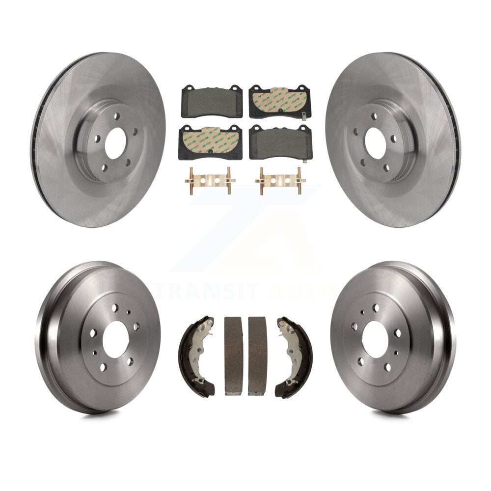 Transit Auto K8T-104555 Disc Brake Kit for 2016-2018 Ford Focus - Front and Rear product image