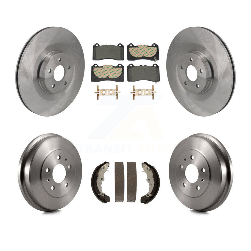 Transit Auto K8T-104555 Disc Brake Kit for 2016-2018 Ford Focus - Front and Rear product image