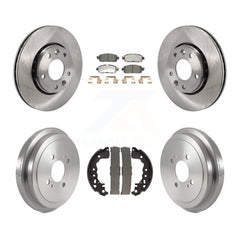 Transit Auto K8T-104561 Disc Brake Kit for 2021 Nissan Kicks - Front and Rear product image