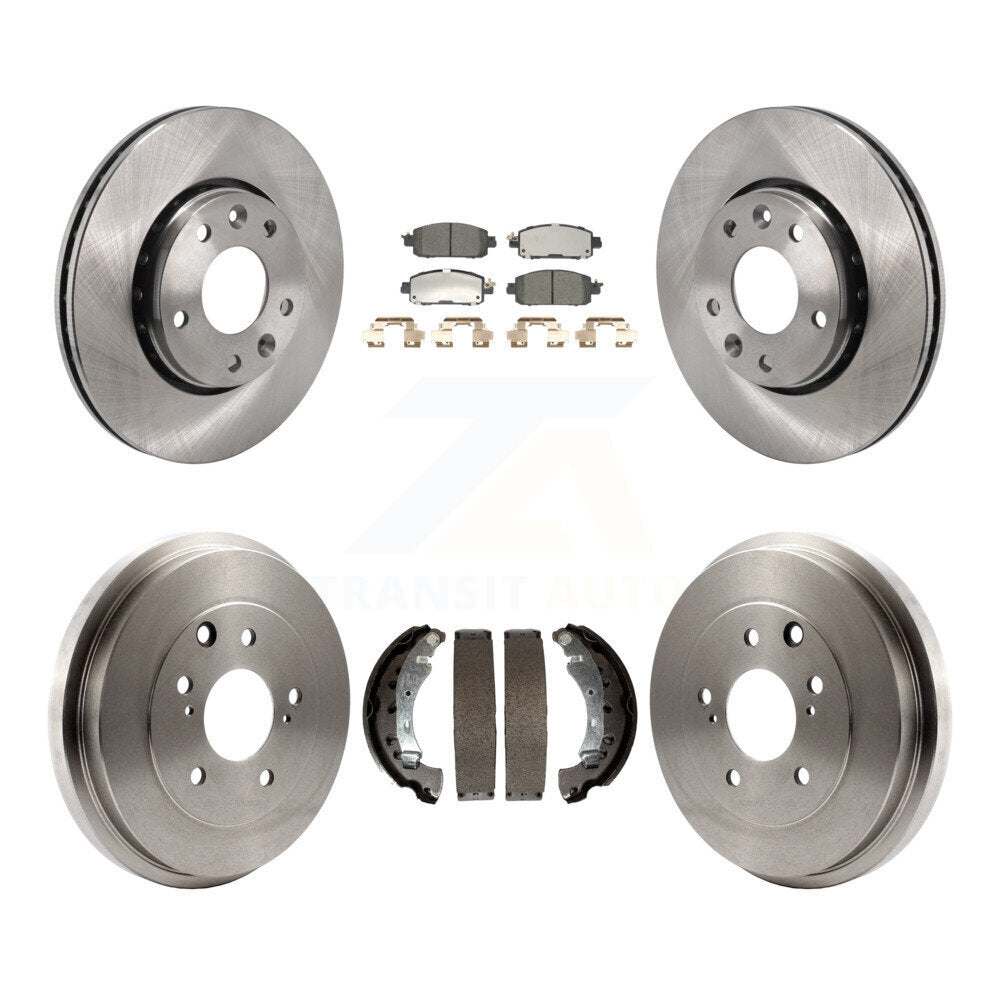 Transit Auto K8T-104563 Disc Brake Kit for 2020-2022 Nissan Sentra - Front and Rear product image