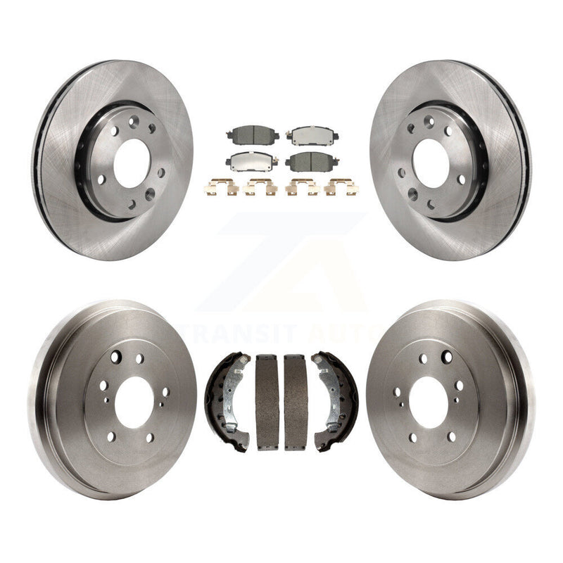 Transit Auto K8T-104563 Disc Brake Kit for 2020-2022 Nissan Sentra - Front and Rear product image