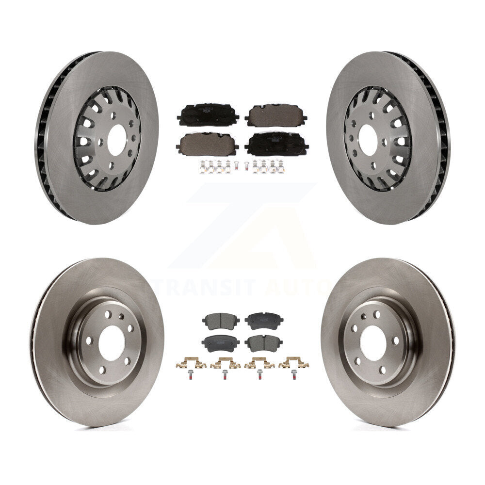 Transit Auto K8T-104590 Disc Brake Kit for 2020-2021 Audi A6 Quattro, Audi A7 Sportback - Front and Rear product image