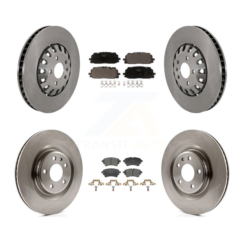 Transit Auto K8T-104590 Disc Brake Kit for 2020-2021 Audi A6 Quattro, Audi A7 Sportback - Front and Rear product image