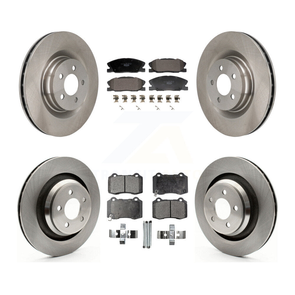 Transit Auto K8T-104595 Disc Brake Kit for 2014-2021 Dodge Charger - Front and Rear product image