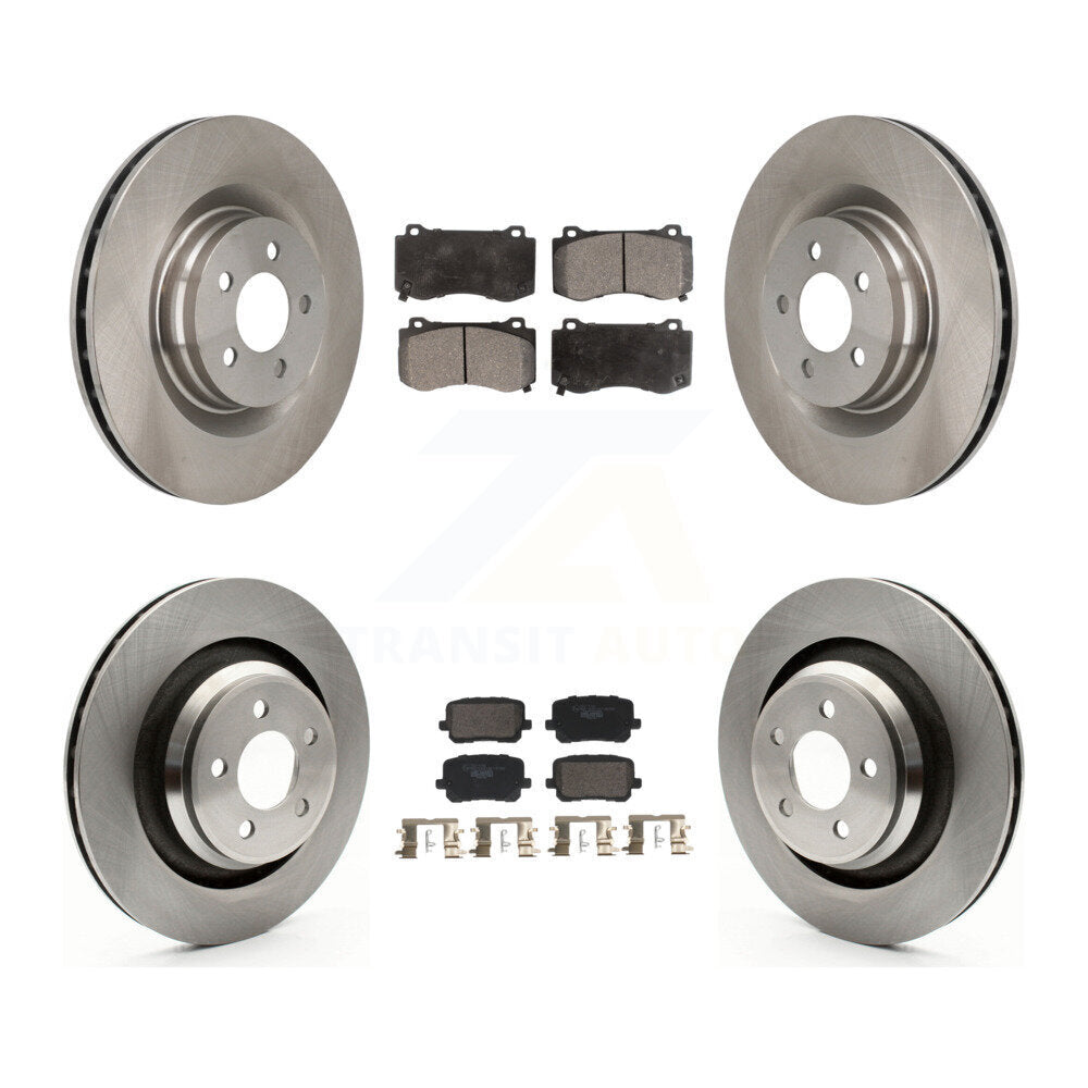 Transit Auto K8T-104596 Disc Brake Kit for 2014-2016 Dodge Charger - Front and Rear product image