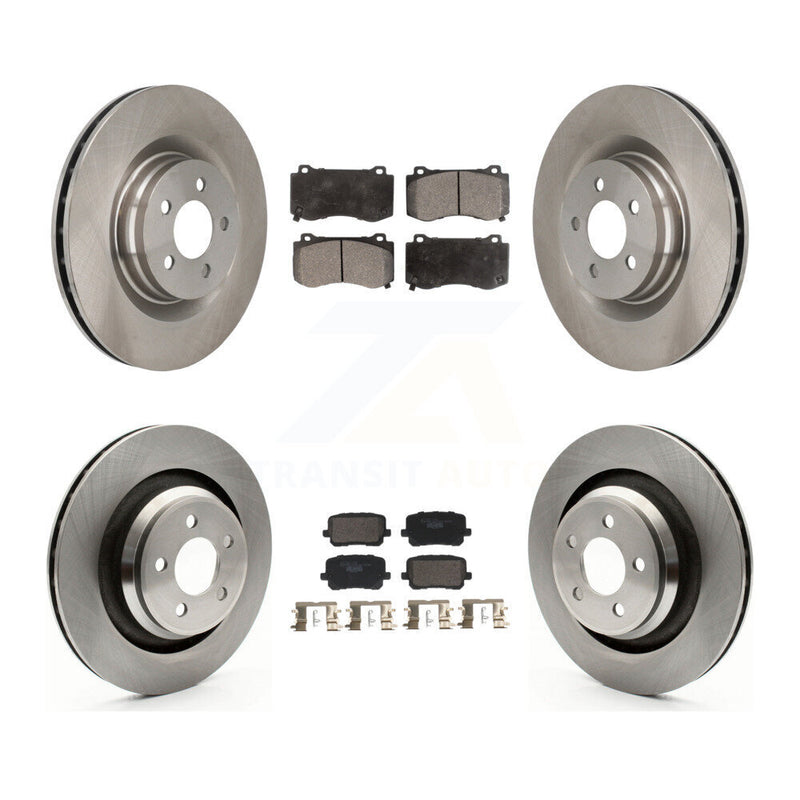 Transit Auto K8T-104596 Disc Brake Kit for 2014-2016 Dodge Charger - Front and Rear product image