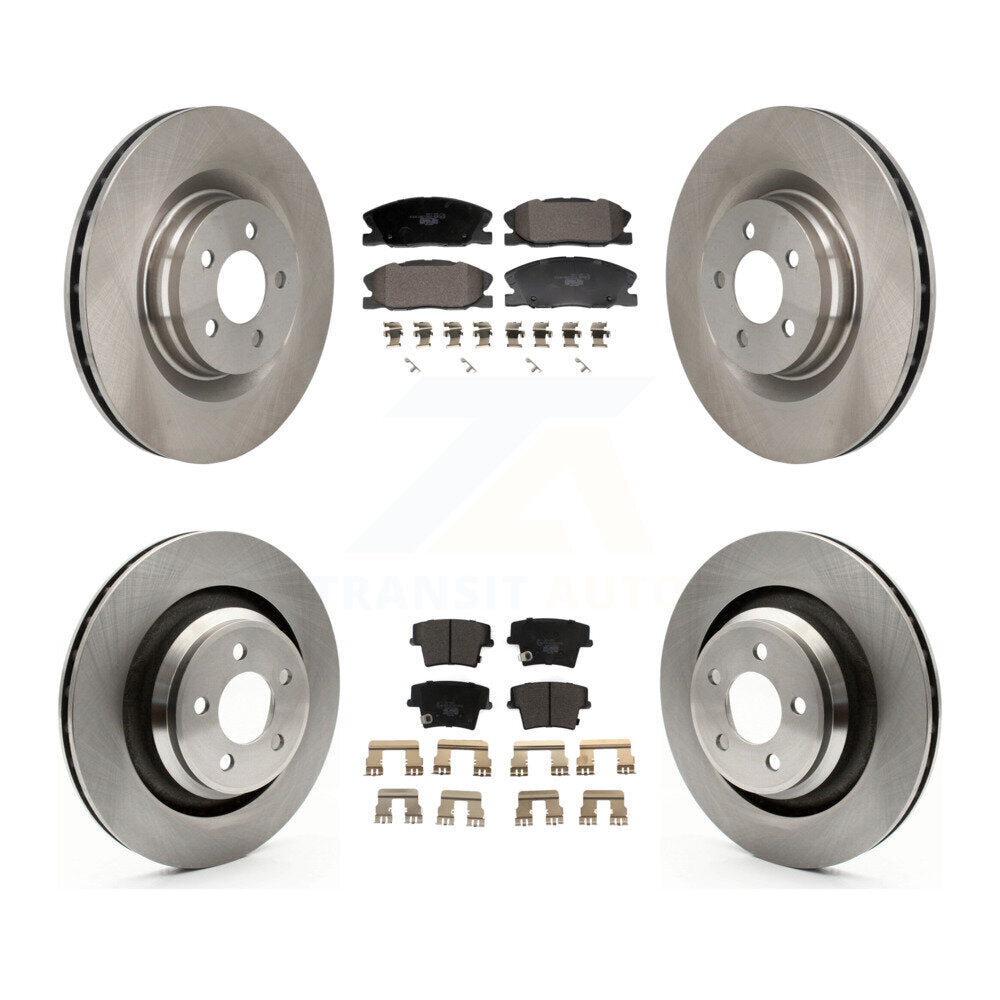 Transit Auto K8T-104597 Disc Brake Kit for 2015 Dodge Charger - Front and Rear product image