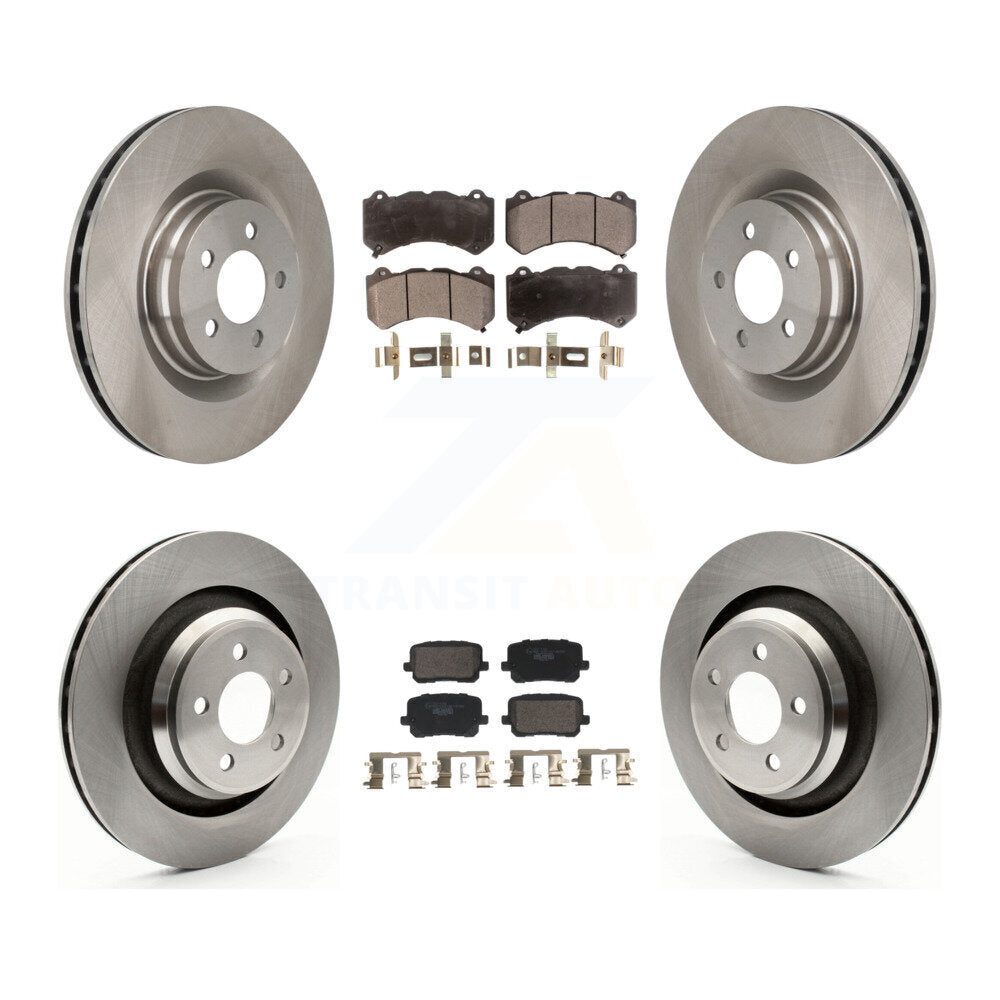 Transit Auto K8T-104598 Disc Brake Kit for 2016 Dodge Charger - Front and Rear product image