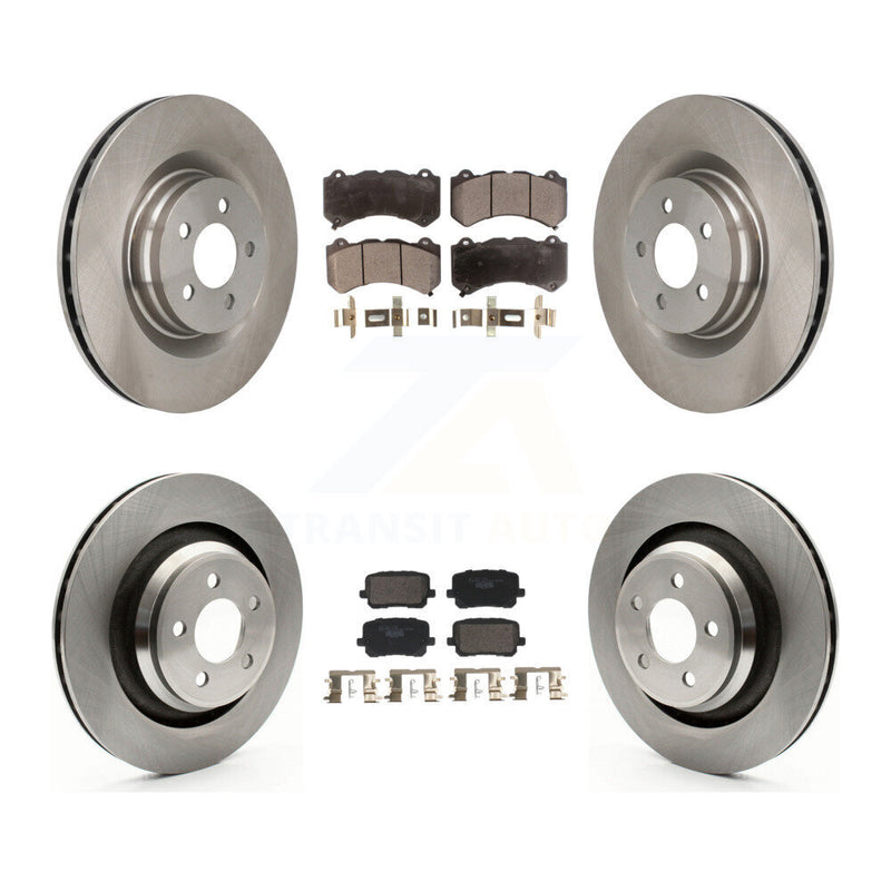 Transit Auto K8T-104598 Disc Brake Kit for 2016 Dodge Charger - Front and Rear product image
