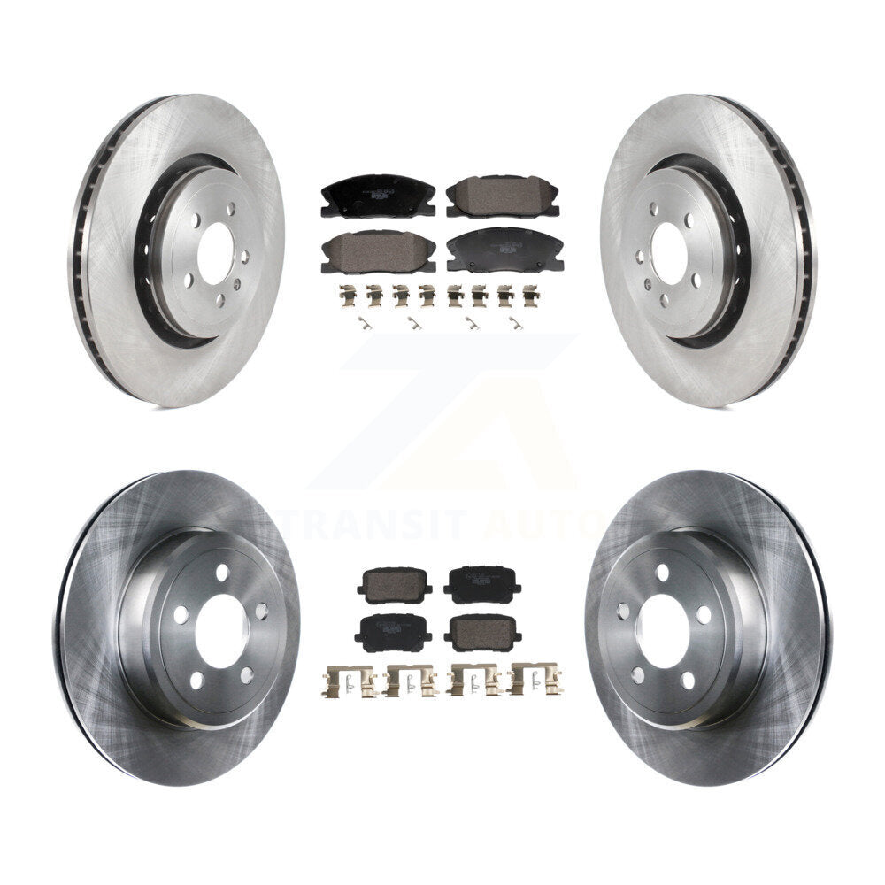 Transit Auto K8T-104599 Disc Brake Kit for 2017-2018 Dodge Charger - Front and Rear product image