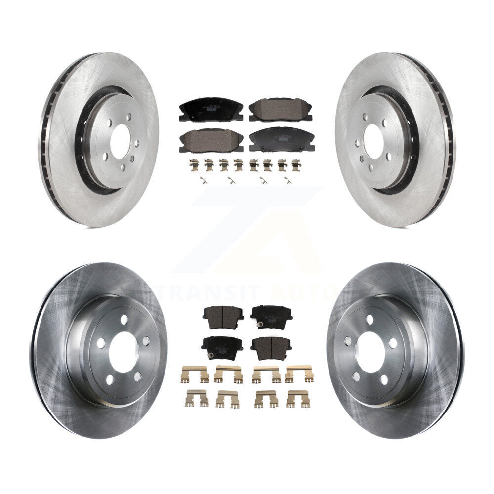 Transit Auto K8T-104600 Disc Brake Kit for 2017-2018 Dodge Charger - Front and Rear product image