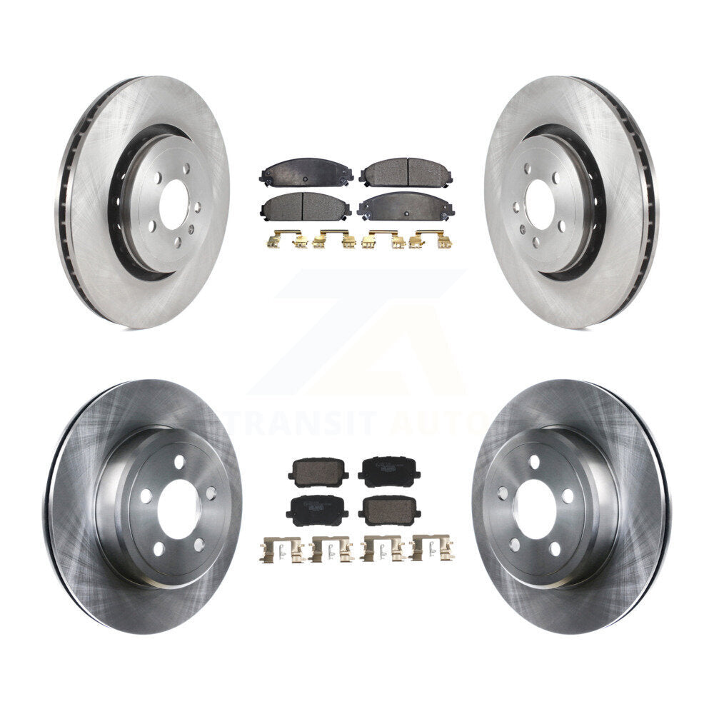 Transit Auto K8T-104601 Disc Brake Kit for 2017-2018 Dodge Charger - Front and Rear product image
