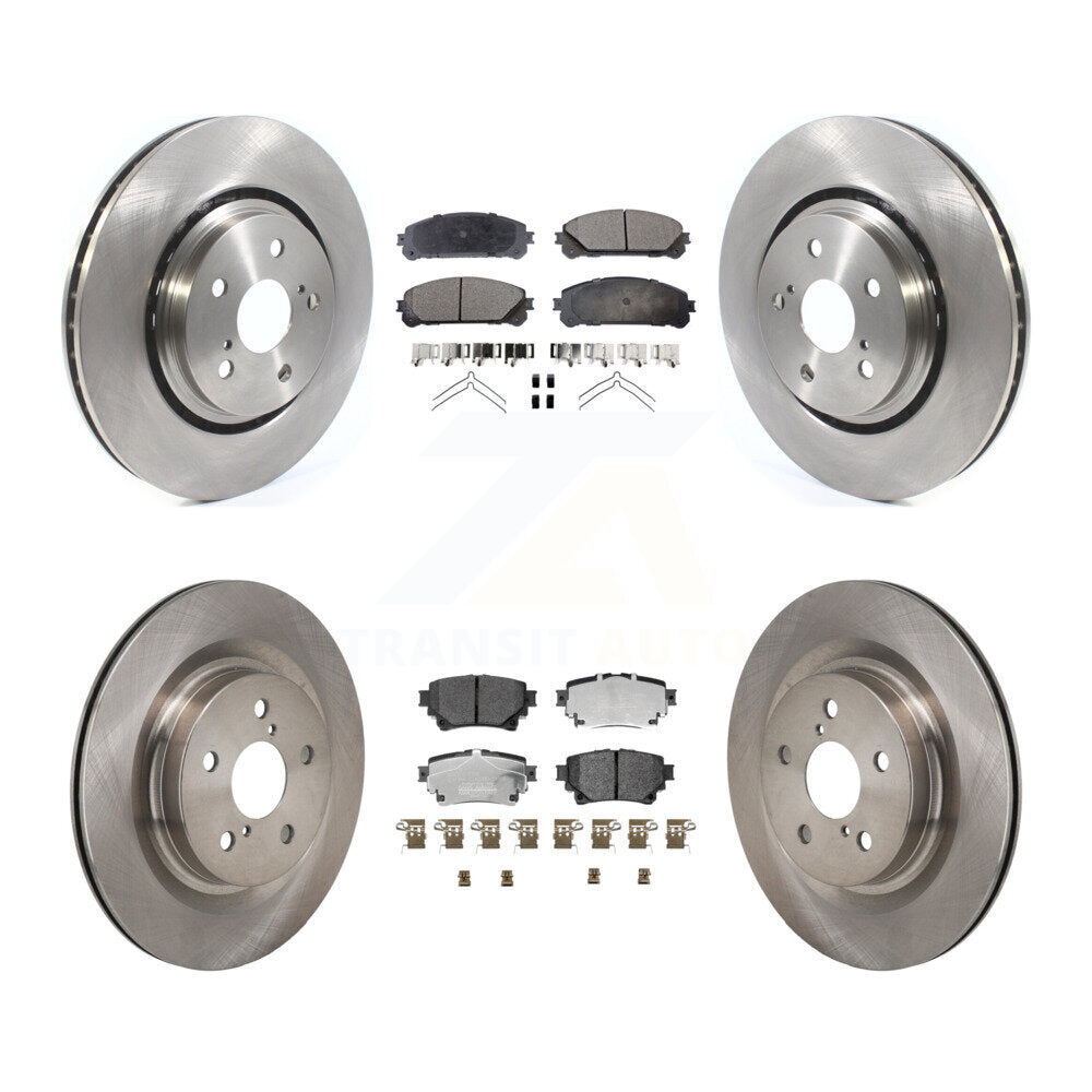 Transit Auto K8T-104602 Disc Brake Kit for 2022-2023 Toyota Crown, Lexus NX250, Lexus NX350 & more - Front and Rear product image