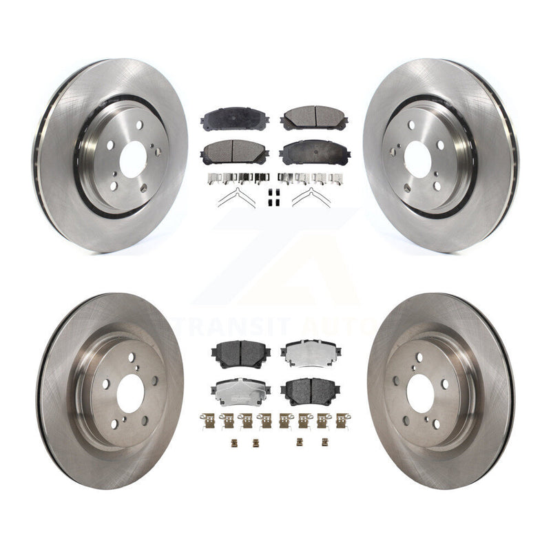 Transit Auto K8T-104602 Disc Brake Kit for 2022-2023 Toyota Crown, Lexus NX250, Lexus NX350 & more - Front and Rear product image