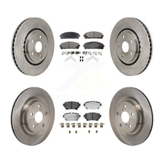 Transit Auto K8T-104603 Disc Brake Kit for 2021-2023 Lexus RZ450e, Subaru Solterra, Toyota bZ4X & more - Front and Rear product image