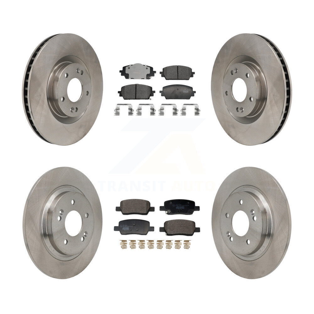 Transit Auto K8T-104605 Disc Brake Kit for 2021-2024 Kia Sorento, Hyundai Santa Fe - Front and Rear product image