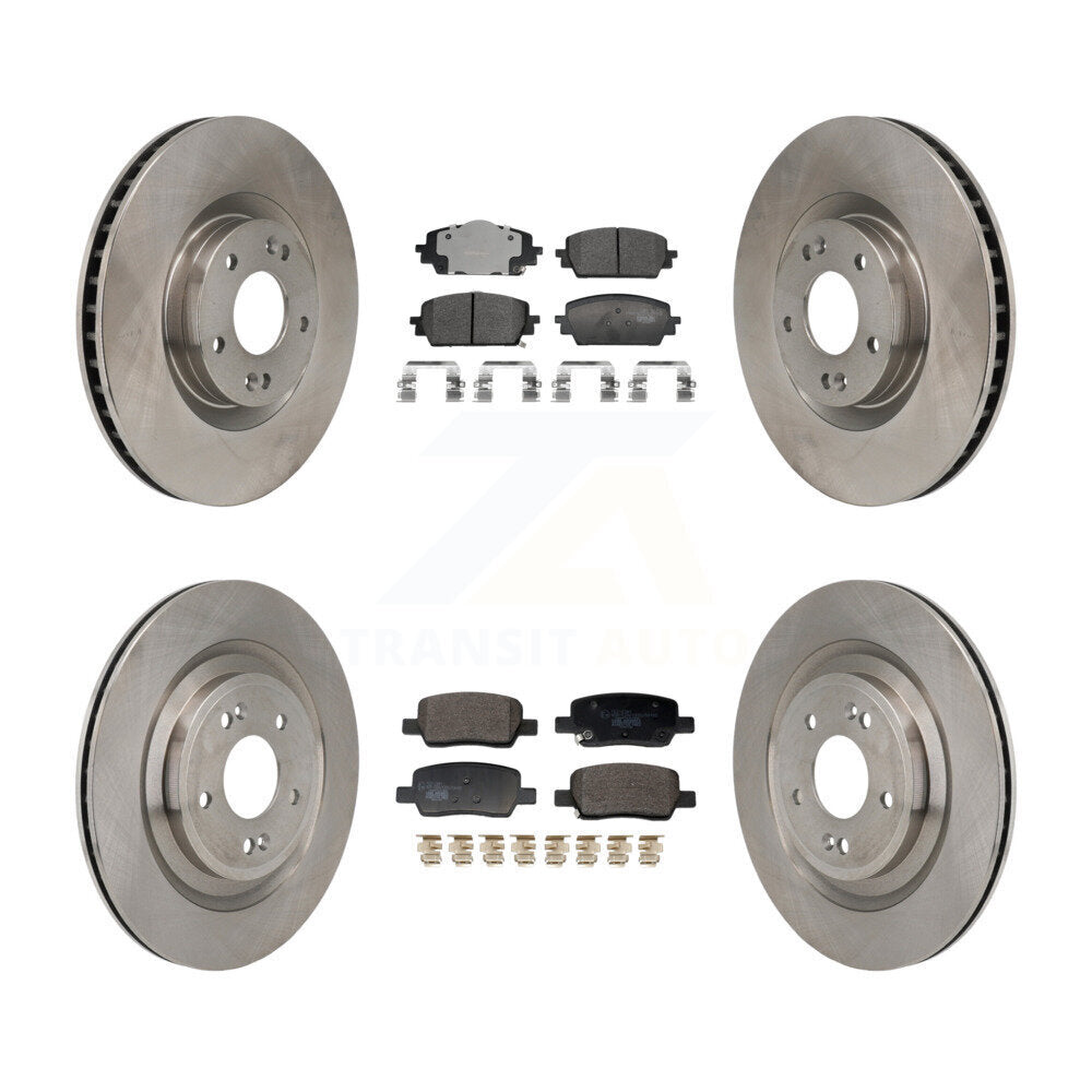 Transit Auto K8T-104606 Disc Brake Kit for 2021-2024 Hyundai Santa Fe, Kia Sorento - Front and Rear product image