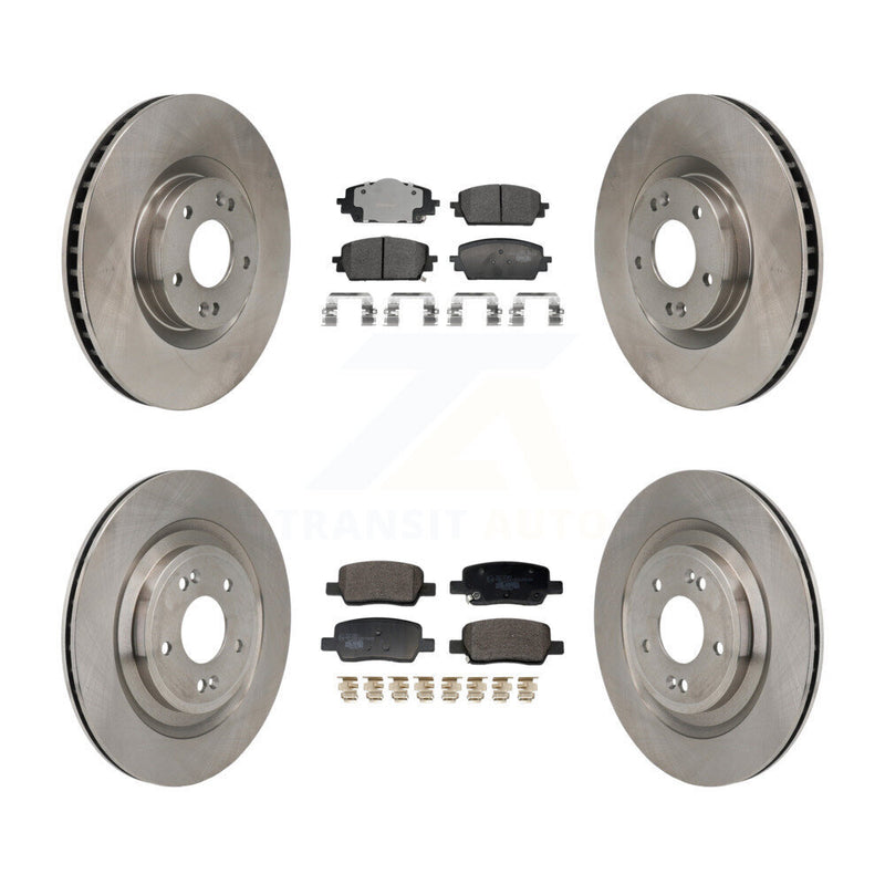 Transit Auto K8T-104606 Disc Brake Kit for 2021-2024 Hyundai Santa Fe, Kia Sorento - Front and Rear product image