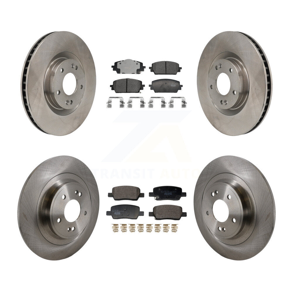 Transit Auto K8T-104607 Disc Brake Kit for 2022-2024 Kia Sorento, Hyundai Santa Cruz - Front and Rear product image