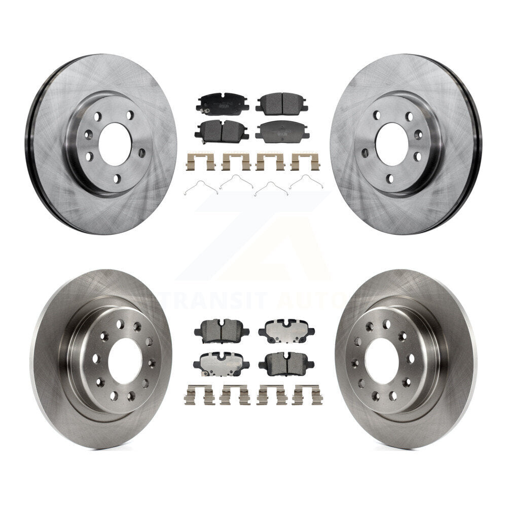 Transit Auto K8T-104613 Disc Brake Kit for 2020-2024 Chevrolet Equinox, GMC Terrain, Chevrolet Malibu - Front and Rear product image