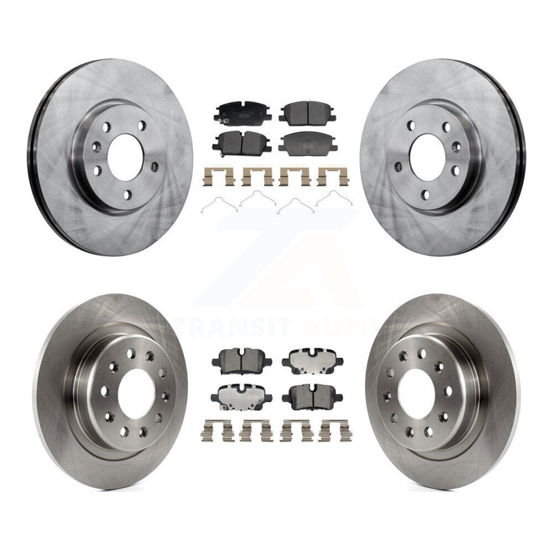 Transit Auto K8T-104613 Disc Brake Kit for 2020-2024 Chevrolet Equinox, GMC Terrain, Chevrolet Malibu - Front and Rear product image
