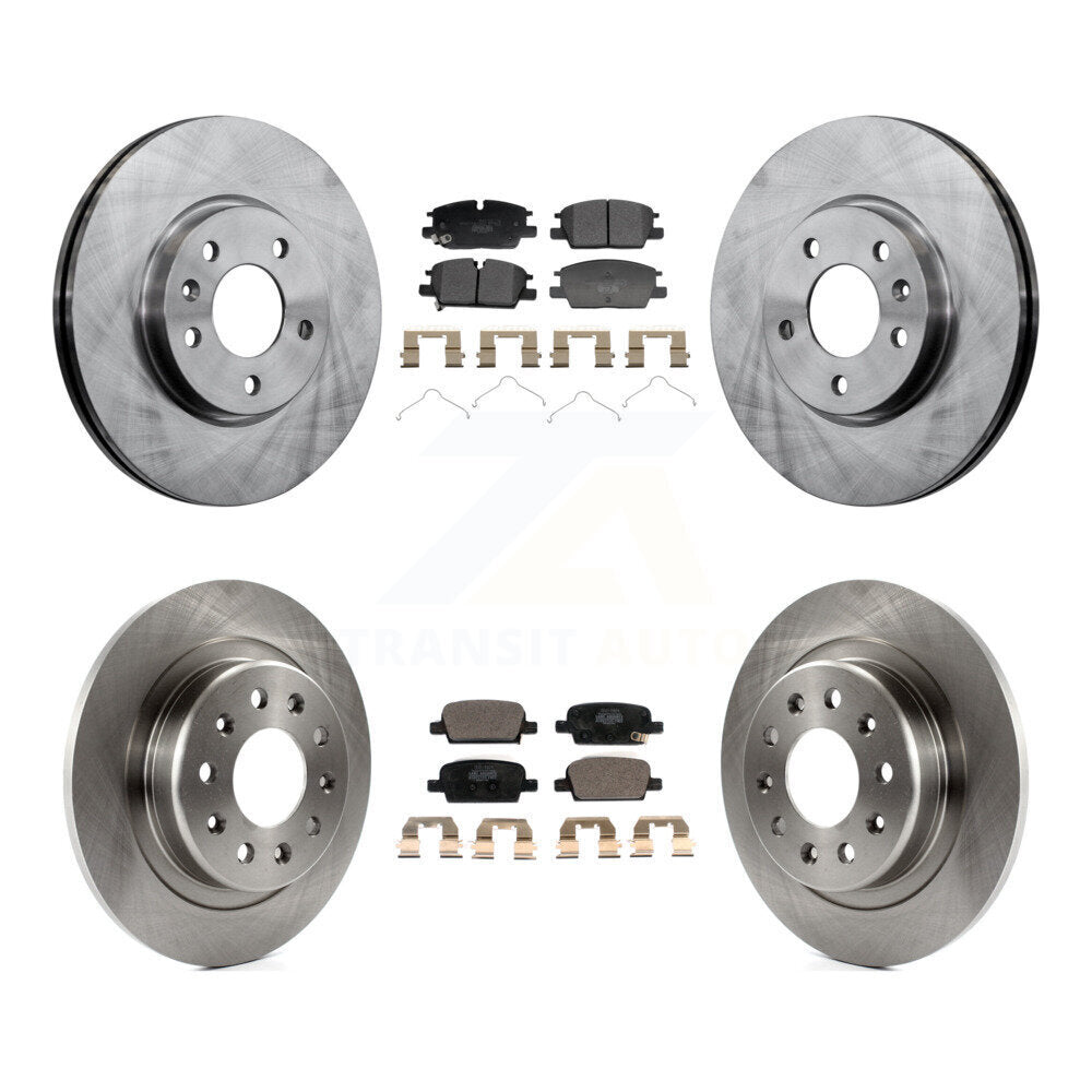 Transit Auto K8T-104616 Disc Brake Kit for 2020-2022 Chevrolet Malibu - Front and Rear product image