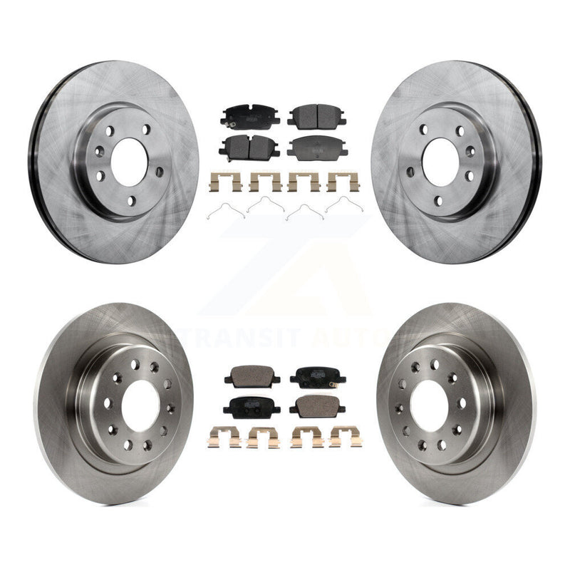 Transit Auto K8T-104616 Disc Brake Kit for 2020-2022 Chevrolet Malibu - Front and Rear product image