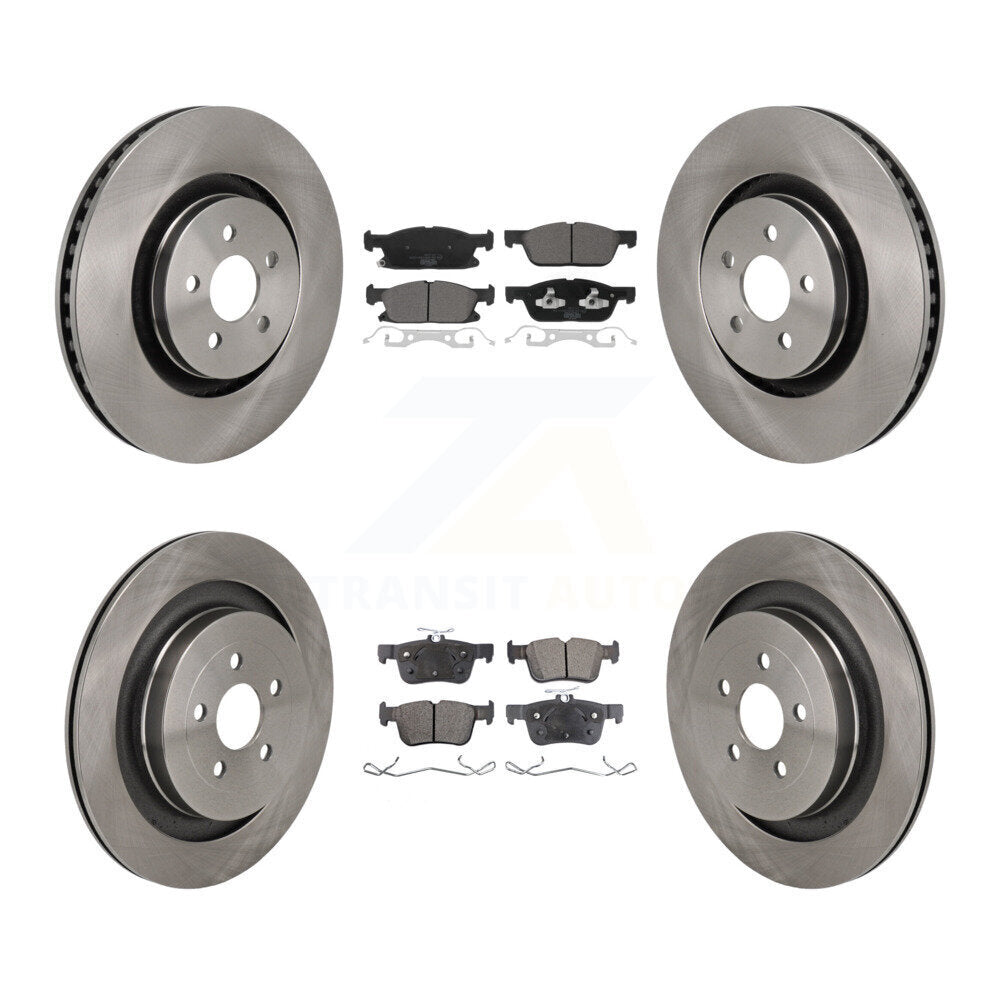 Transit Auto K8T-104619 Disc Brake Kit for 2019 Ford Edge - Front and Rear product image