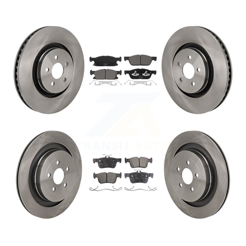Transit Auto K8T-104619 Disc Brake Kit for 2019 Ford Edge - Front and Rear product image