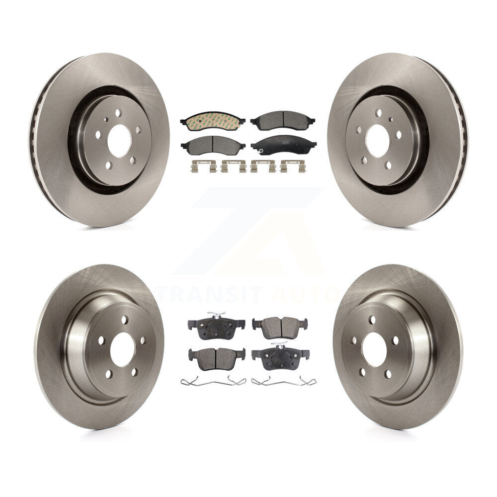 Transit Auto K8T-104621 Disc Brake Kit for 2022-2023 Lincoln Nautilus - Front and Rear product image