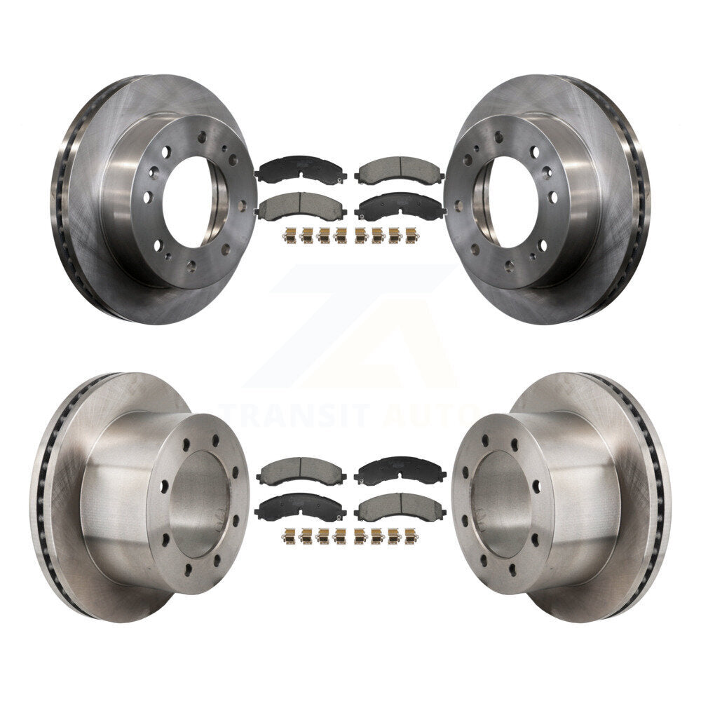 Transit Auto K8T-104622 Disc Brake Kit for 2020-2024 Chevrolet Silverado 3500 HD, GMC Sierra 3500 HD - Front and Rear product image