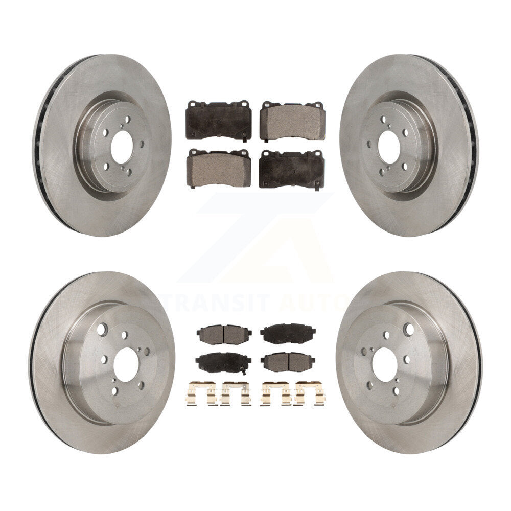 Transit Auto K8T-104625 Disc Brake Kit for 2017 Subaru BRZ - Front and Rear product image