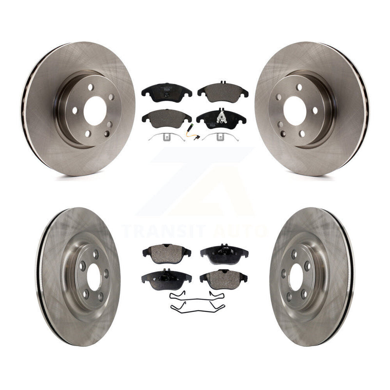 Transit Auto K8T-104630 Disc Brake Kit for 2017 Mercedes-Benz E400 - Front and Rear product image