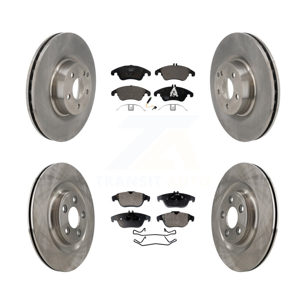 Transit Auto K8T-104631 Disc Brake Kit for 2017 Mercedes-Benz E400 - Front and Rear product image