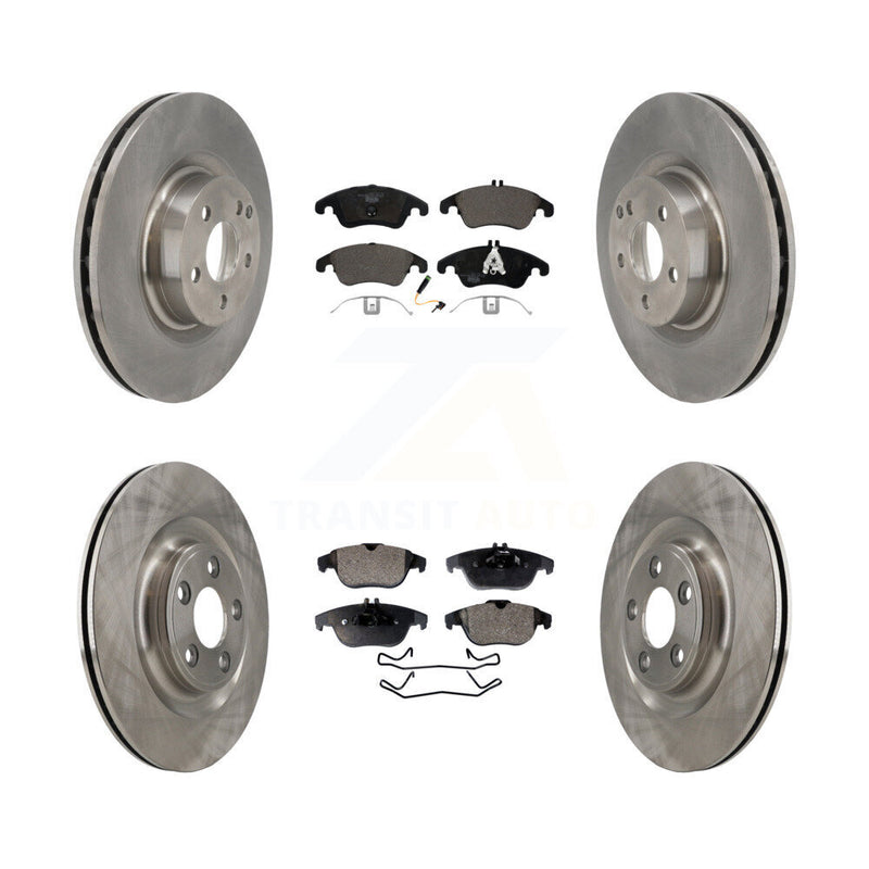 Transit Auto K8T-104631 Disc Brake Kit for 2017 Mercedes-Benz E400 - Front and Rear product image