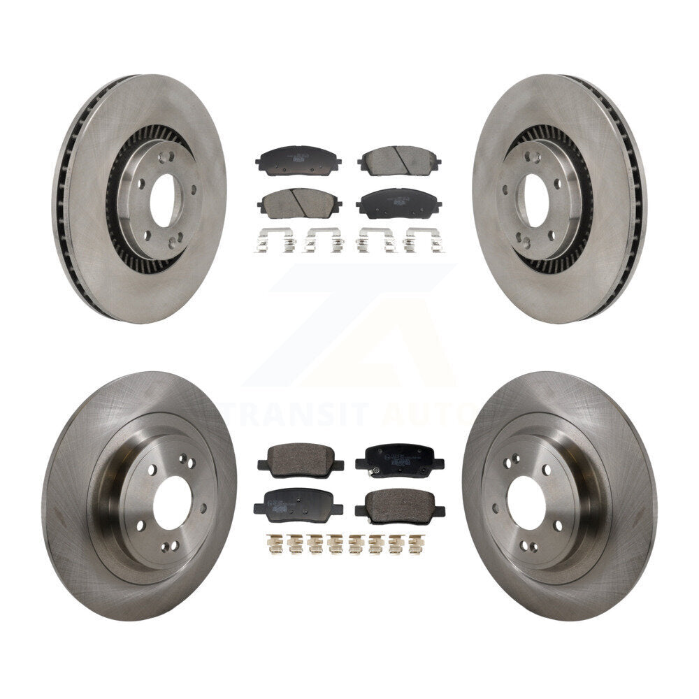 Transit Auto K8T-104638 Disc Brake Kit for 2022-2024 Kia Carnival - Front and Rear product image