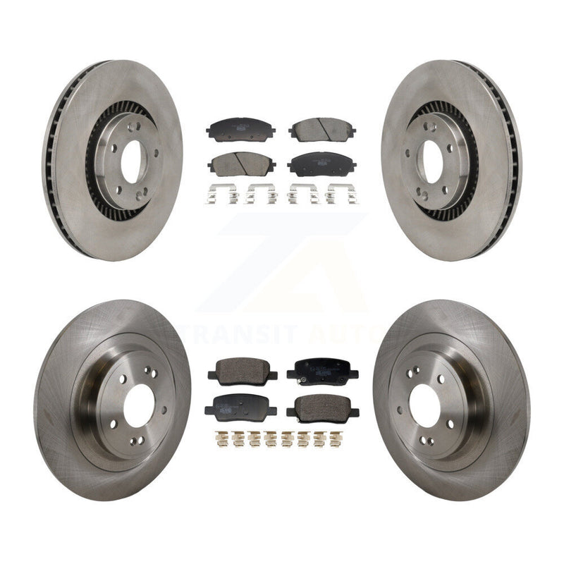 Transit Auto K8T-104638 Disc Brake Kit for 2022-2024 Kia Carnival - Front and Rear product image