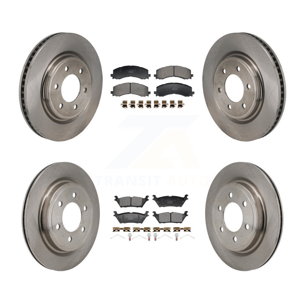 Transit Auto K8T-104639 Disc Brake Kit for 2021-2025 Ford Expedition, Lincoln Navigator, Ford F-150 - Front and Rear product image