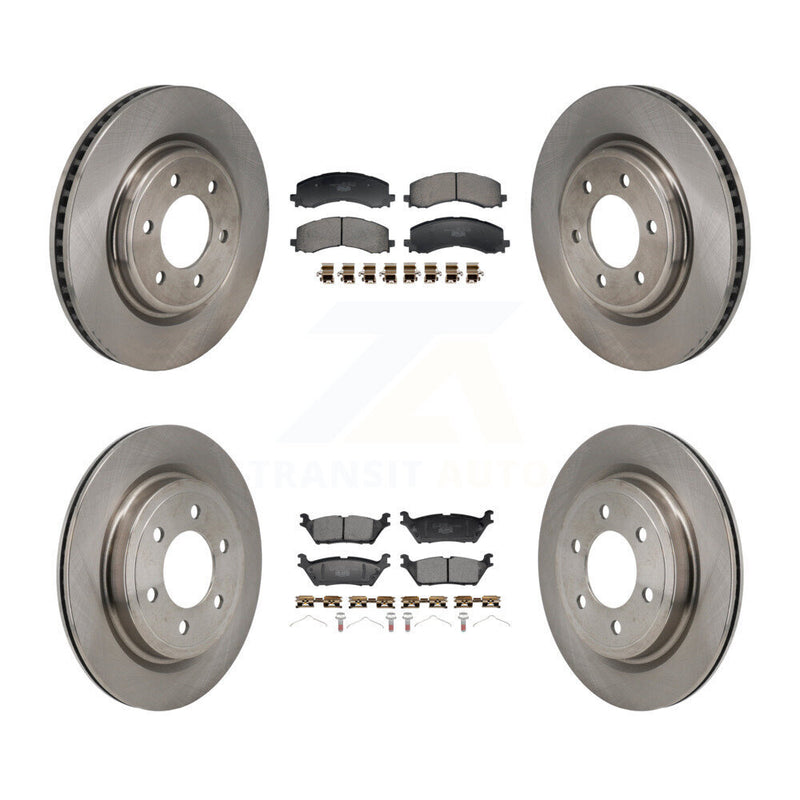 Transit Auto K8T-104639 Disc Brake Kit for 2021-2025 Ford Expedition, Lincoln Navigator, Ford F-150 - Front and Rear product image