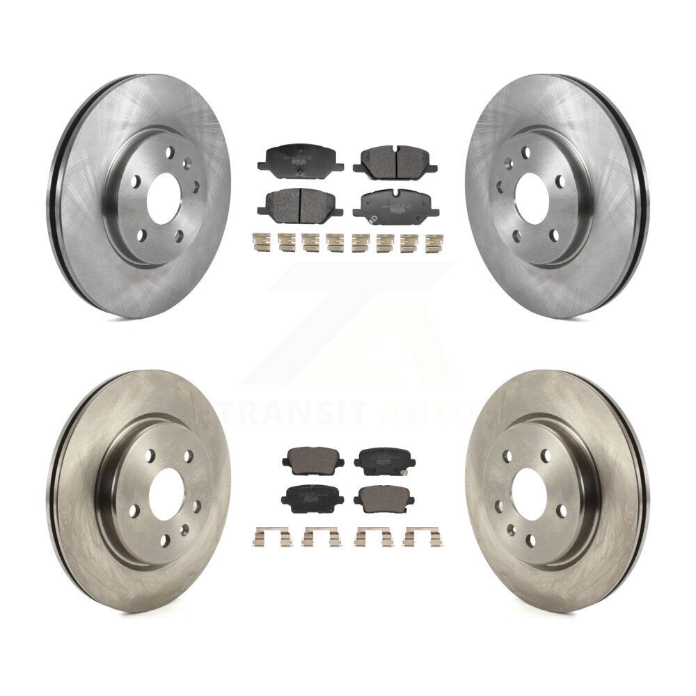 Transit Auto K8T-104647 Disc Brake Kit for 2020-2023 Buick Envision, Cadillac XT4 - Front and Rear product image