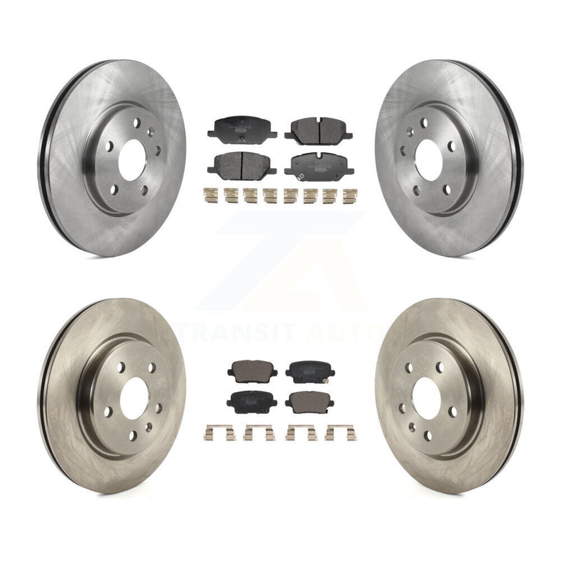 Transit Auto K8T-104647 Disc Brake Kit for 2020-2023 Buick Envision, Cadillac XT4 - Front and Rear product image