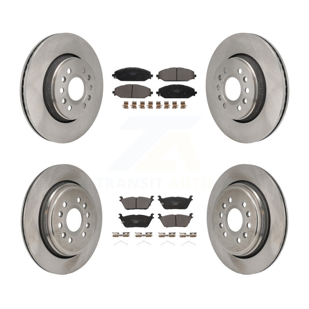 Transit Auto K8T-104648 Disc Brake Kit for 2021-2024 Jeep Grand Wagoneer L, Jeep Wagoneer L, Jeep Grand Wagoneer & more - Front and Rear product image