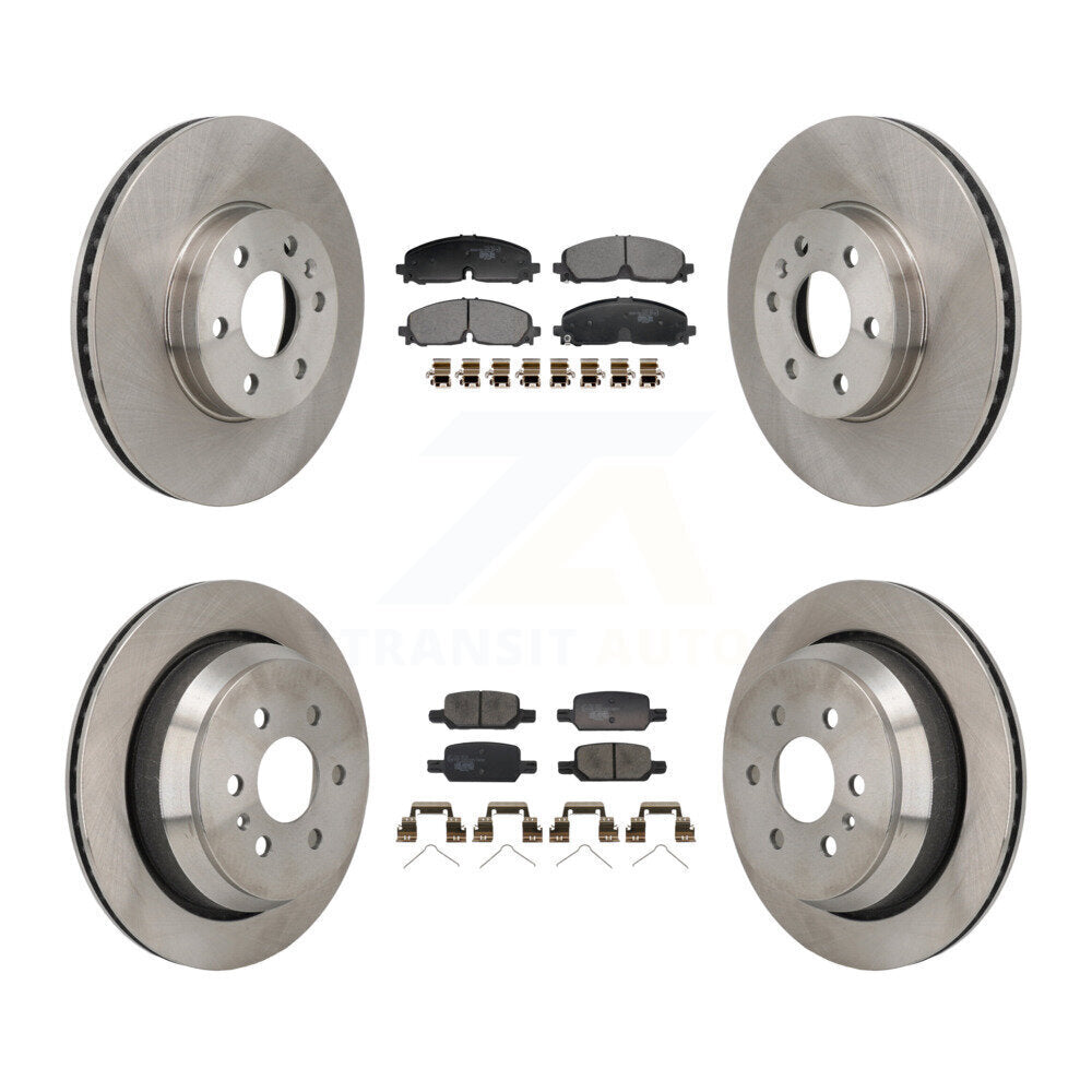 Transit Auto K8T-104655 Disc Brake Kit for 2021-2022 Chevrolet Colorado, GMC Canyon - Front and Rear product image