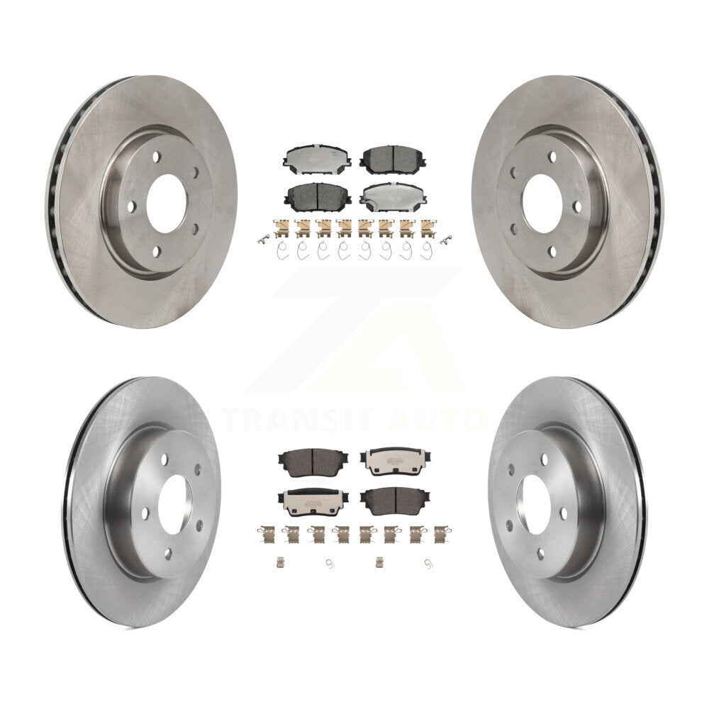 Transit Auto K8T-104661 Disc Brake Kit for 2022-2023 Nissan Rogue - Front and Rear product image