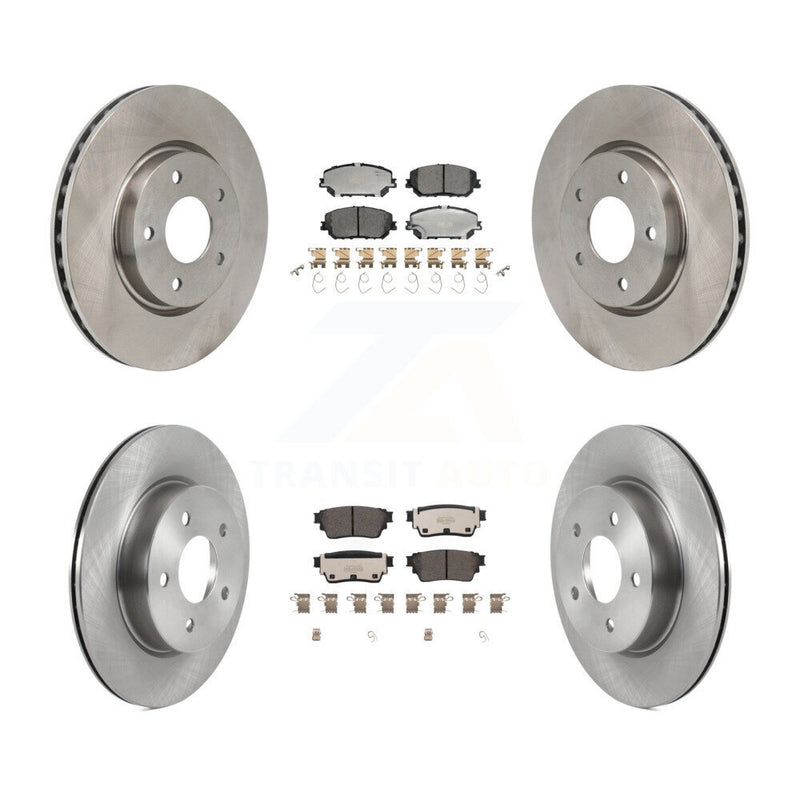 Transit Auto K8T-104661 Disc Brake Kit for 2022-2023 Nissan Rogue - Front and Rear product image