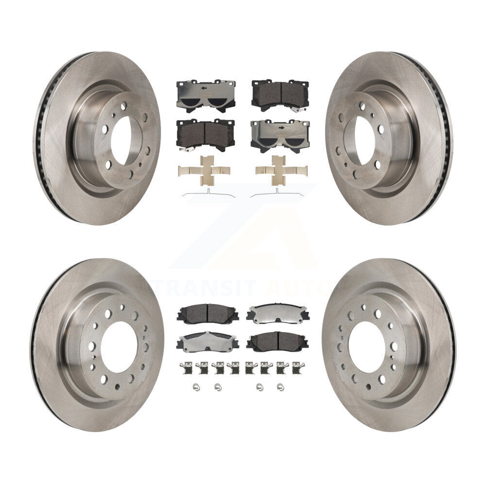Transit Auto K8T-104663 Disc Brake Kit for 2022-2024 Toyota Sequoia, Lexus LX600, Toyota Tundra - Front and Rear product image