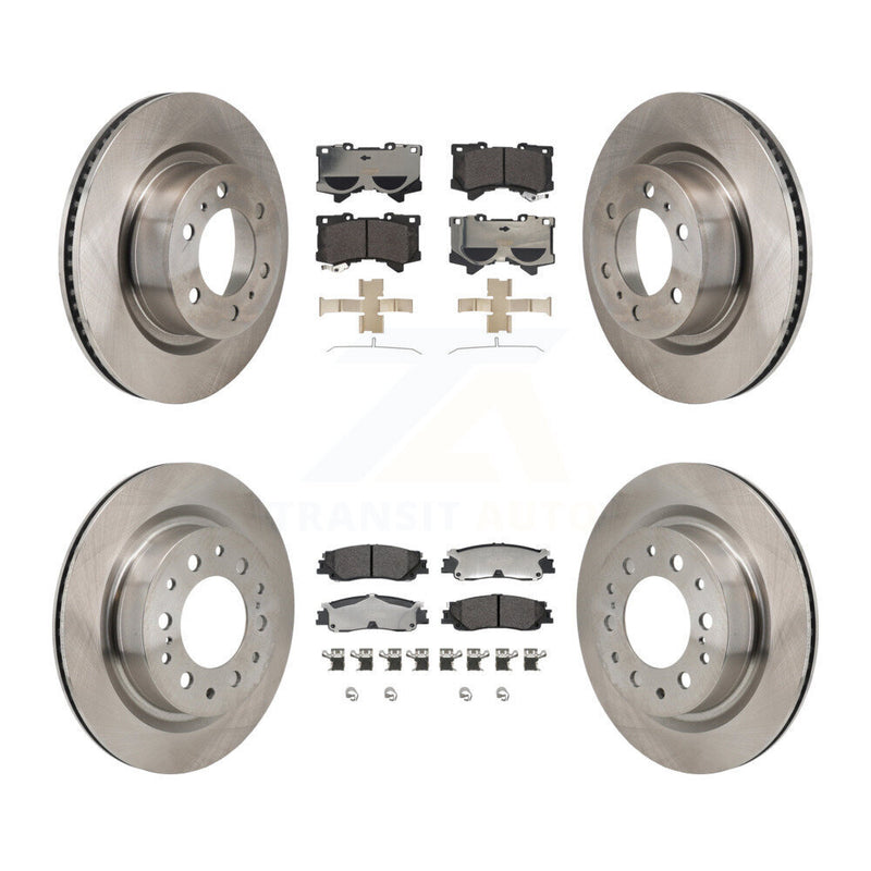 Transit Auto K8T-104663 Disc Brake Kit for 2022-2024 Toyota Sequoia, Lexus LX600, Toyota Tundra - Front and Rear product image