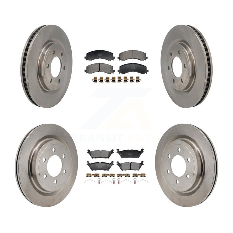 Transit Auto K8T-104665 Disc Brake Kit for 2022-2023 Ford F-150 Lightning - Front and Rear product image
