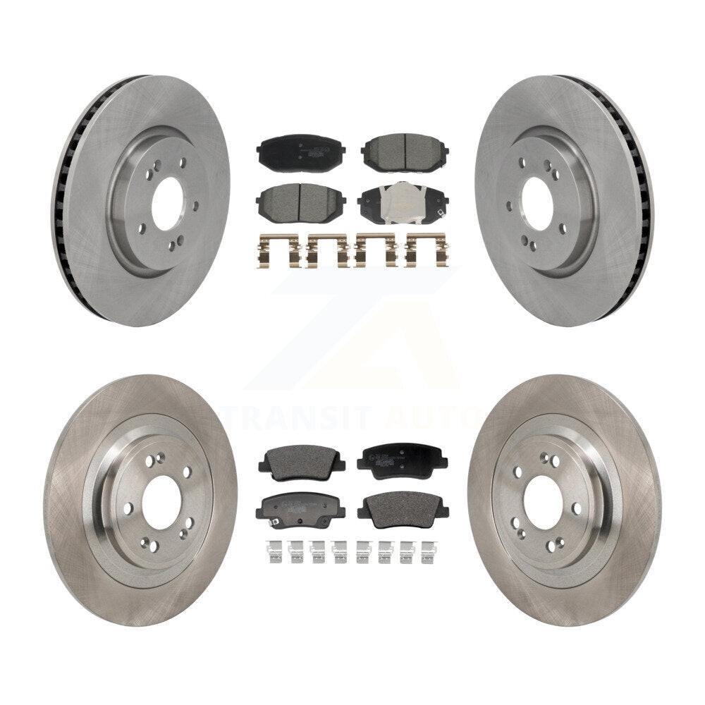 Transit Auto K8T-104666 Disc Brake Kit for 2022-2023 Hyundai Ioniq 6, Kia EV6, Hyundai Ioniq 5 - Front and Rear product image