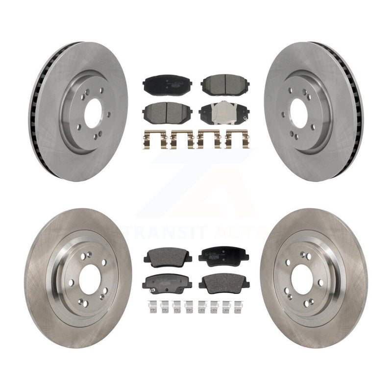 Transit Auto K8T-104666 Disc Brake Kit for 2022-2023 Hyundai Ioniq 6, Kia EV6, Hyundai Ioniq 5 - Front and Rear product image